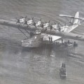 Original WW2 photo of Dornier flying boat in Southampton water