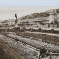 The Sunken Gardens and Brunswick Terrace Brighton and Hove postcard