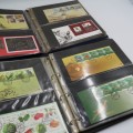 South Africa - 8th series lot of 9 First day covers in 2 albums - No 8.01 to 8.103