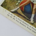 Belgium postcard of Prince Baudovin, Princess Josephine, Charlotte, Prince of Liege