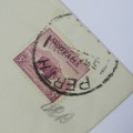 Australian Censor, Airmail cover to South Africa