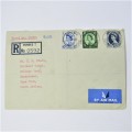 British Air Mail to South Africa Registered