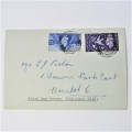 Great Britain 1946 First day cover from Somerset England to Bristol England 11 June 1946