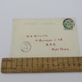 1905 Postcard with Record Branch cancellation - Funny front and nice message