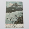 1918 Postcard with photo of Bassons Glacier - Sent from Aliwal North to Lady Grey, South Africa