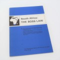 South Africa : The Boss Law 1970