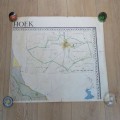 Vintage map of Windhoek - 68 x 73 cm - Weights not included