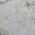 Vintage map of Windhoek - 68 x 73 cm - Weights not included