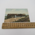 Lot of 6 antique postcards with Durban beach scenes