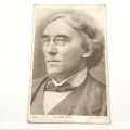 Antique Post card with actor Sir Henry Irving (1838-1905) The first actor to be awarded a Knighthood