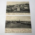 Lot of 6 antique postcards with old Port Elizabeth scenes