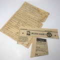 WW2 Military Discharge document of 75177 Robert Ayward Norris
