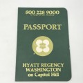 Hyatt Regency Washington vintage Hotel Passport