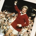Denis Law Manchester United striker football legend signed poster - print #4 of 500