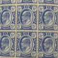 Transvaal SACC 282 block of 9 unmounted mint stamps - at half catalogue