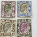 Transvaal SACC 250-254 plus SACC  256-259 mounted mint stamps