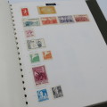 Stamp album with well over 1500 stamps including mint collections of Bophuthatswana and Ciskei