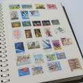 Stamp album with well over 1500 stamps including mint collections of Bophuthatswana and Ciskei