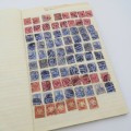 Germany Deutsches Reich book with over 550 stamps