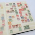 World collection with over 1700 stamps in decent 32 page album - Many better stamps