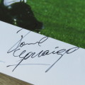 Paul Gascoigne English football legend 1990 World Cup Semi-Final signed poster with COA - 42 x 59cm