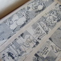 Scrapbook with large variety of WW2 period comic strips