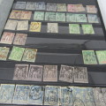 32 Page Stamp album with decent French stamp collection - over 650 French stamps
