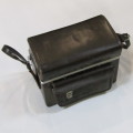 Vintage leather camera bag