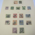 Lot of 17 Liberia stamps - mint and used hinged