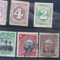 Lot with 29 Liberia stamps - mint and used hinged