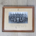 1959 South African Rand Land Infantry Shooting team photo in frame