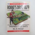 Zulu War book Rorke`s drift 1879 `Pinned like rats in a hole` by Ian Knight 1999 reprint