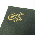 Vintage 1939 Calendar booklet by The Savoy Hotel Madeira