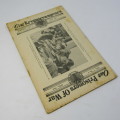 WW2 Prisoners of War info booklet - April 1945 with postal cover - corner tear