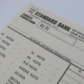 Vintage 1964 Standard Bank deposit slip - excellent condition