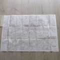 Vintage London Map - The authentic map including underground railway - 86 x 59cm