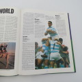 The ultimate encyclopedia of Rugby with blue bulls poster and Joost v/d Westhuizen