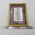Jeanie Drucker Rainbow Row Charleston S.C. - Small print in frame