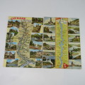Lot of 10 vintage postcards with Maps - unused