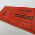 Antique Peter Leech and Son Sweet Almonds - one pound tin label