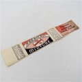 Antique Redford`s American smoking mixture label