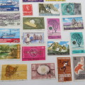 Lot of 30 Kenya, Uganda and Tanzania stamps