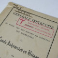 General Instruction om keeping and submitting accounts for the ZAR 1887 - Dutch / AFR