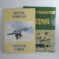 Pair of books - Late bush war period - Suid Afrikaanse Weermag, South African Defence Force