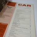 Vintage Car Magazine - October 1973 - excellent condition