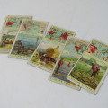 1911 / 1928 John Player and Sons cigarette cards - Products of the world No. 1 to 25