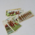 1910 John Players and Sons cigarette cards - Army Life - No. 1 to 25