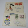 Lot of 6 First Day Covers 1958, 1959 and 1960