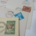 Lot of 10 India Postal and First Day Covers  from the 1960`s