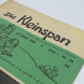 Die Kleinspan - 23 Junie 1958 - No. 22